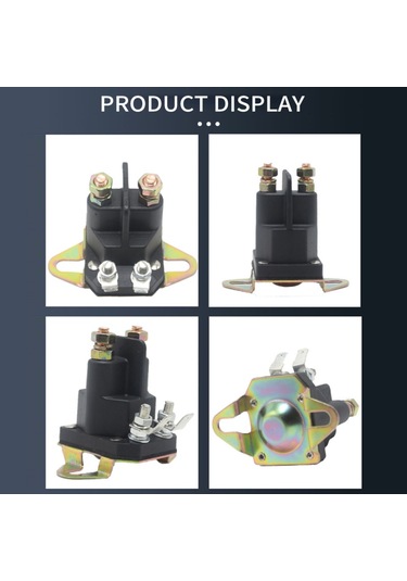 Springsun 12vdc 117 - 1197 Toro Exmark Çim Kırpma Makinesi İçin Yenilenebilir Başlatıcı Solenoidü Saf Bakır Güçlü Stabilite