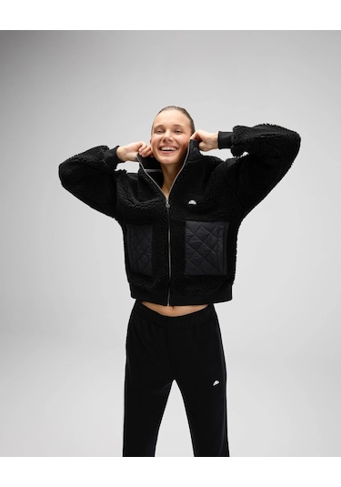 Ellesse Ef525-fleece Kadın Siyah Polar Mont Siyah