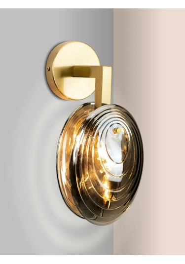 Lamplandia Duvara Monte Edilebilen Yatak Odası Ve Antre İçin Duvar Aplik Lambası. 306080200 Gri