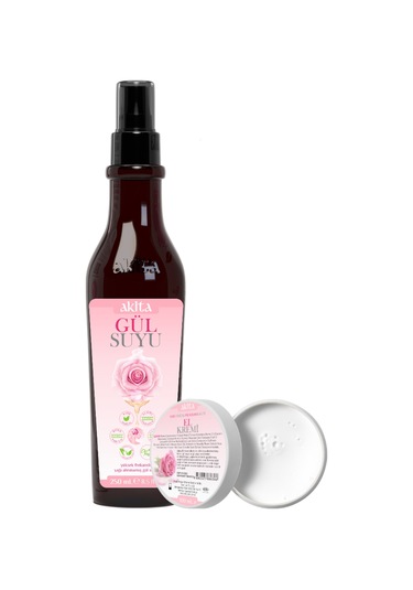 Akita Doğal Gül Suyu ve El Kremi