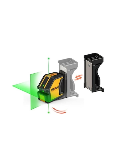 Prexıso P2lc15g Çizgi Ve Nokta Lazer Yeşil 25/50m