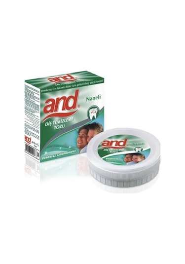 And Naneli Diş Temizleme Tozu 40 G