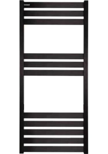 Mat Siyah Alüminyum Havlupan 50 x 110 Cm Termorad Petsa Slim +2 Ade N11.74