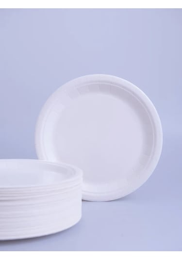 Laren Tek Kullanımlık Tabaklar 50 Adet, Çapı 23 Cm. 438891914 100 adet
