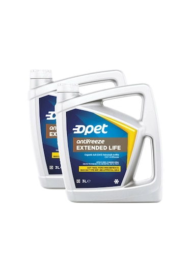 Opet Konsantre 3 Litre Kırmızı Antifriz 70C X2