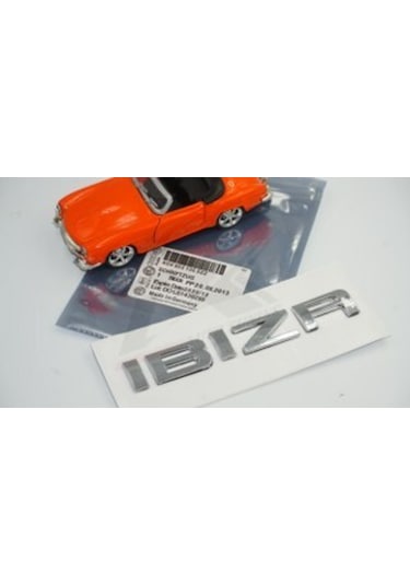 Seat Ibiza 98-2010 Yeni Nesil Bagaj Krom Abs 3M 3D Yazı Logo Ambl