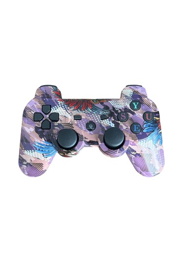 Ps3 Dualshock 3 Kablosuz Joystick Wireless Oyun Kolu Desenli