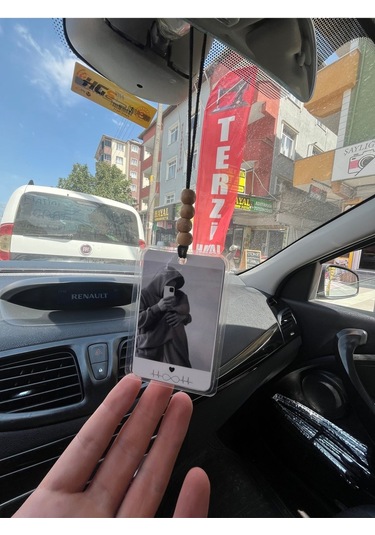 Fotoğraflı Araba Süsü, Kişiye Özel Oto Süsü, Sevgililer İçin, Hediye Fikri , Kokusuzdur