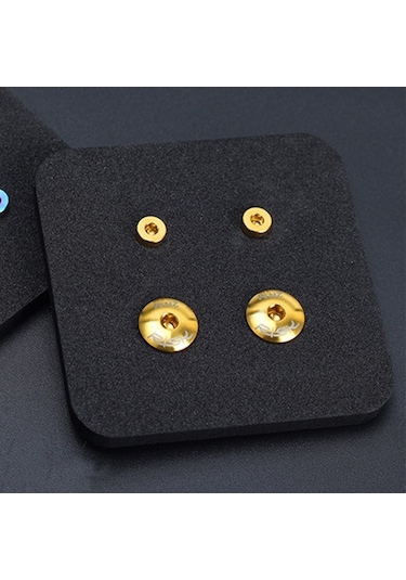 Novahub Titanyum Bisiklet Hidrolik Fren Silindiri Vidaları, 4 Adet Tc4, Bisiklet Fren Silindiri Vida