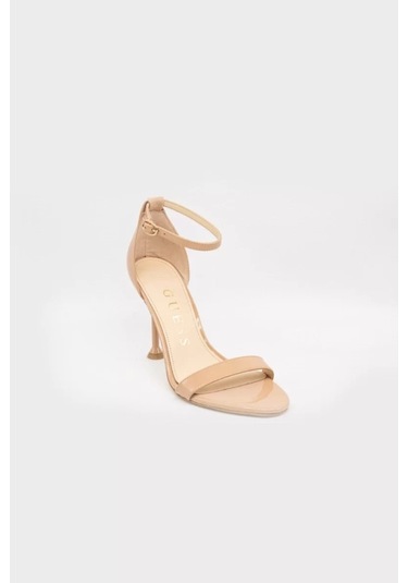 Guess Kadın Sandalo Navy Topuklu Ayakkabı 39 Bej