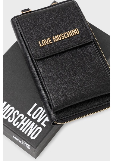 Love Moschino Kadın Telefon Çantası Jc5701pp1nld0000 Siyah Siyah