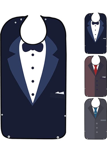 Yifomall Yetişkinler İçin Yeniden Kullanılabilir 3'lü Bez, Büyük Boy Giyim Koruması, Yiyecek Toplayıcı Çantası Ve Basma Kapatma Özelliği, Erkek/bayam İçin