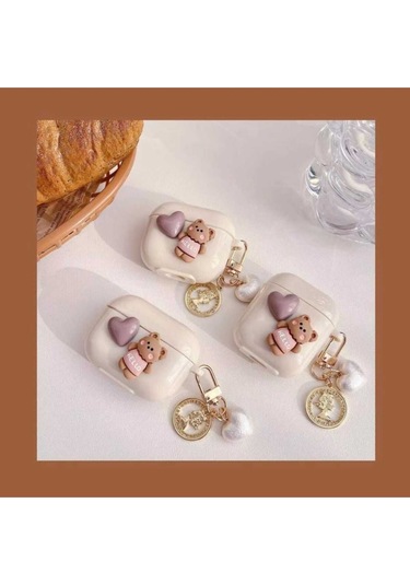 Iphone 3 Nesil Uyumlu Koruyucu Bluetooth Kulaklık Kılıfı Hello Airpods 3. Nesil