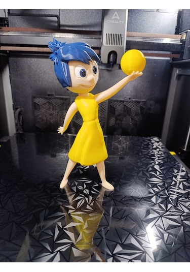 Ters Yüz 2 Karakter Figür Seti - Inside Out 2 Duygu Figürleri - 3d Baskı Koleksiyon