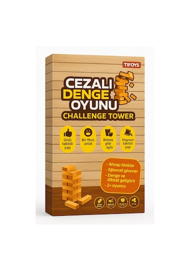 Cezalı Denge Oyunu Challenge Tower