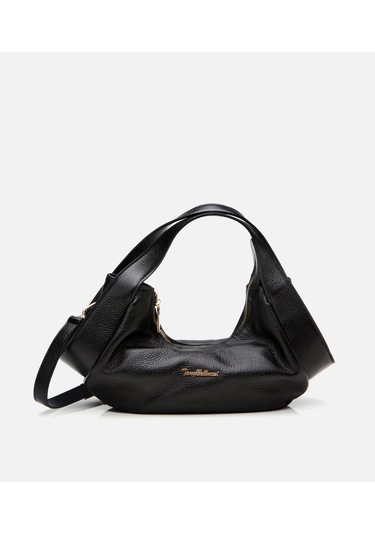 Hotiç Kadın Deri Siyah Çapraz Askılı Çanta 03cah309430a100 Siyah