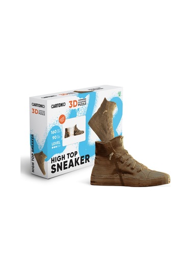 Cartonic 3d Puzzle - Hıgh Top Sneaker