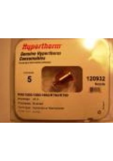 Hypertherm 120932 - Nozul 40AMP-(T60-T80-T60M-T80M) - 5 Adet/Paket