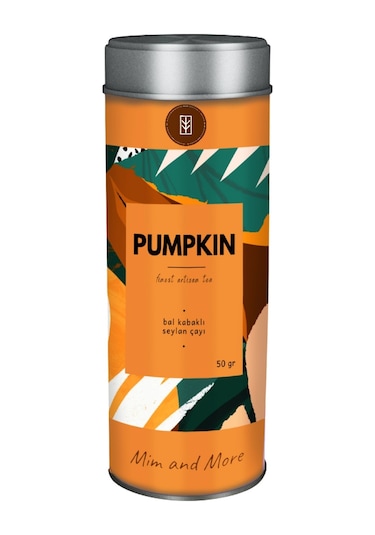 Mim And More Pumpkin Tea Bal Kabaklı Seylan Çayı 50 G