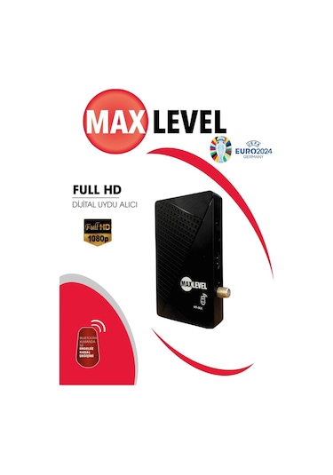 Maxlevel MR-900 TGKS'li Mpeg4 HD Tak Kullan Bluetooth Kumandalı HD Uydu Alıcı