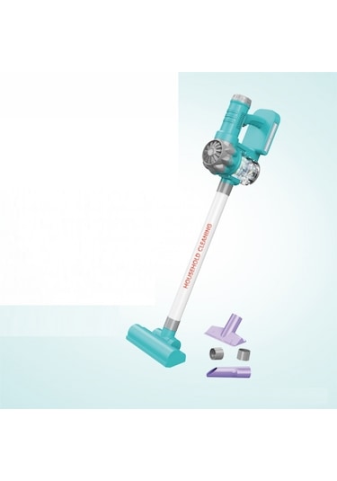 Pilli 6 Farklı Fonksiyonlu Dikey Oyuncak Süpürge