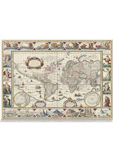 Star Puzzle 2000 Parçalık Dünya Haritası II Puzzle/Yapboz - Joan