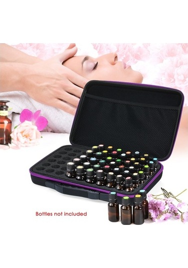 Ulzyvf Eva Taşınabilir 60 Yuvalı Esans Yağı Saklama Kutusu - Şok Emici, Fermuarlı, Diğer Diğer