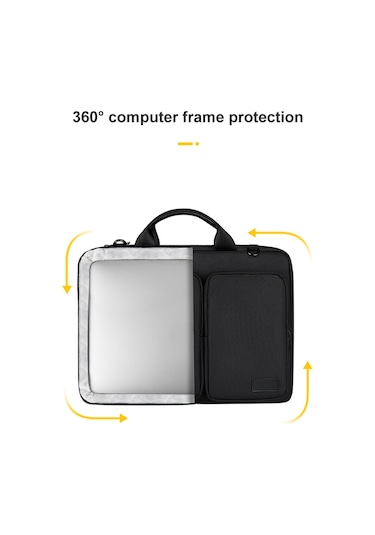 Sones St11 Polyester Kalınlaştırılmış Dizüstü Bilgisayar Çantası, Boyut: 15,6 İnç Diğer