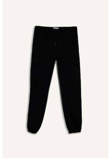 Defacto Regular Fit Beli Bağcıklı Kargo Cepli Jogger Pantolon F4681AX25AU Defacto Regular Fit Beli Bağcıklı Kargo Cepli Jogger Pantolon F4681AX25AU