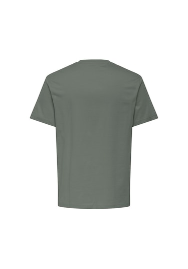 Only & Sons Maxim Erkek Yeşil Tişört 22036952-agn