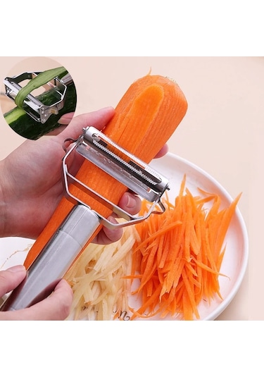 Çok Amaçlı Jülyen Soyucu Meyve Sebze Soyacak Salatalık Kabak Havu