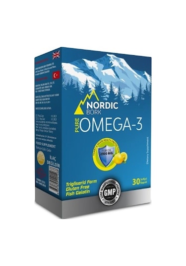 Nordic Bork OMEGA-3 30 Softjel