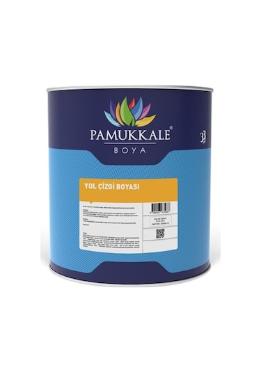 Pamukkale Yol Çizgi Boyası Solvent Bazlı 3.5 Kg Beyaz