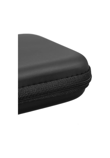 Reedark Siyah 14x10x4 Boyutlu Kulaklık, Veri Kablosu Ve Şarj Cihazı Saklama Kutusu - Fonksiyonel Organizer Kutusu