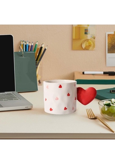 Createtech Homyl Seramik Kahve Kupa Yaratıcı Su Bardağı A A Diğer