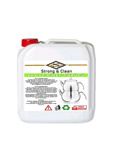 Strong&Clean Pas ve Kireç Çözücü 5 KG