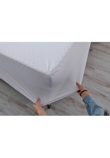 Softy Sıvı Geçirmez Fitted Alez 180 X 200 Cm - Beyaz