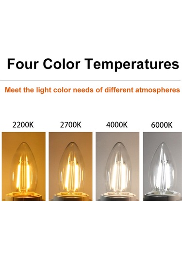 Sones C35 Sabit Akım Titreşimsiz Led Vurgulu Retro Avize Işıkları, Güç: Sharp Ampuller E14-6w 2200k