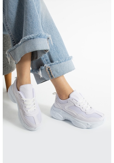 Yüksek Taban Günlük Spor Ayakkabı Devida Air Vega Series X210 Beyaz