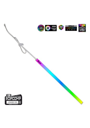 Ropcomp Argb Pc Kasa Aydınlatma Led 30 Cm - Beyaz