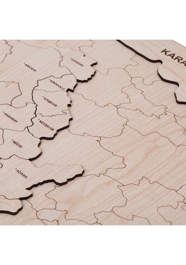 Doğal Türkiye Haritası Puzzle