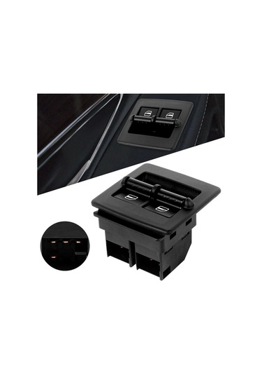 Volkswagen Beetle Sol Ön Çiftli Cam Düğmesi Anahtarı 1998--2010