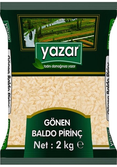 Yazar Baldo Pirinç 2 KG