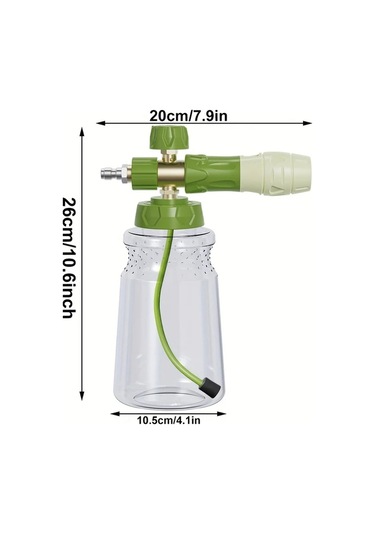 Topshop1 Karcher K2 K7 İcin Yesil Basincli Yikama Kopuk Sisesi Dis Mekan Araba Yikama Kopuk Jeneratoru 1 Adet