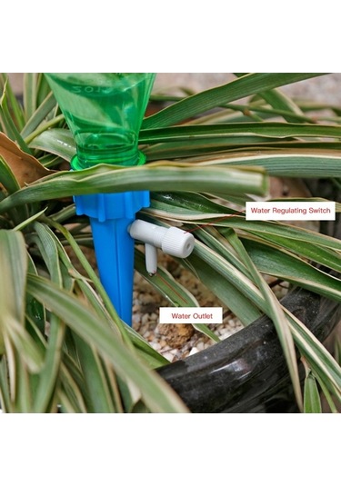 Pazly Taşınabilir Otomatik Ekim Makinesi - Ev & Bahçe Damla Sulama Vanası Anahtarlı