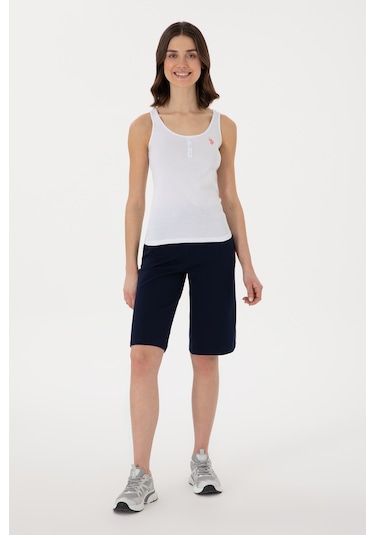 U.s. Polo Assn. Kadın Lacivert Şort Örme 50300866-vr033 Lacivert
