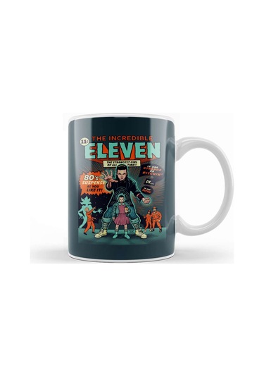 Stranger Things The Incredible Eleven Kupa Bardak Porselen Karışık