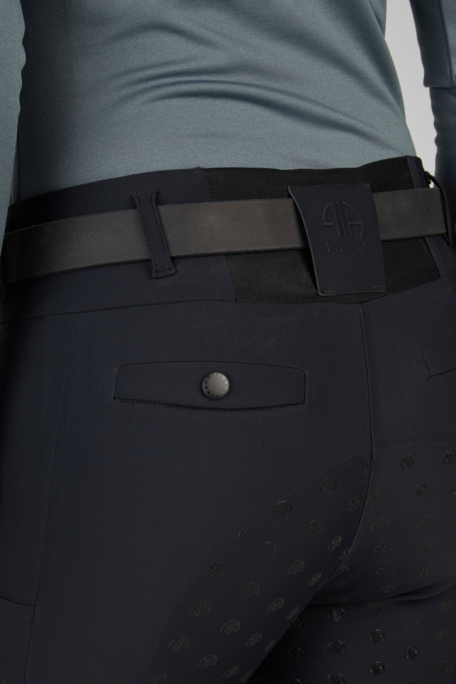 Pikeur Linnett Griptec Seamless 6505 Lüks Yüksek Bel Kadın Binici Taytı Siyah