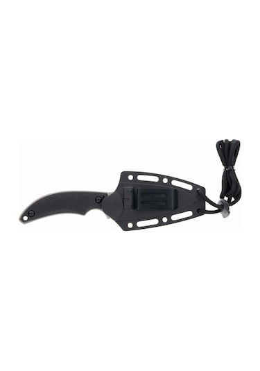 Schrade Usa Adder Fıxed Blade Boyun Kamp Bıçağı 1182521 Siyah