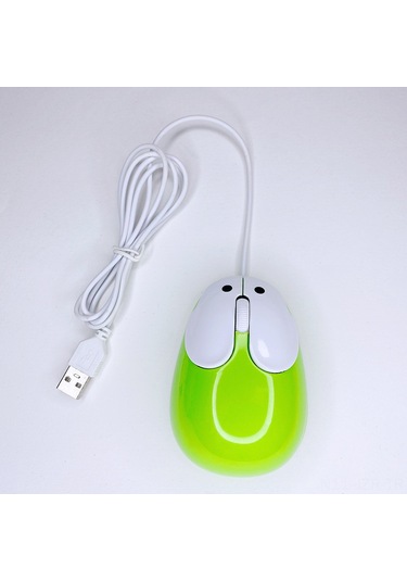 Geeroyoo Sevimli Mini Usb Fare - 1600 Dpı, Ergonomik Tasarım, Pc/laptop/oyun İçin Pembe/turuncu/yeşil/mavi Diğer